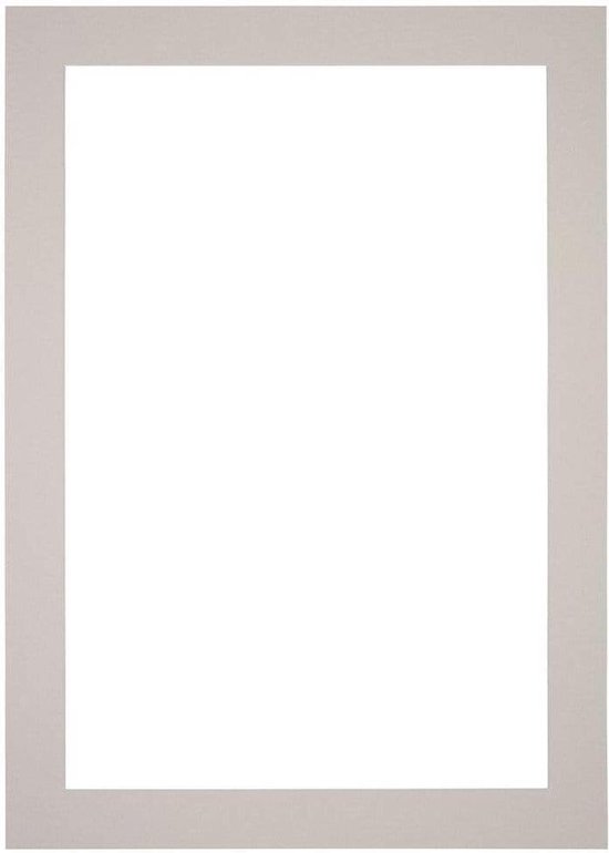 Votre Déco Passe-Partout - Format cadre 60x84cm - Format photo 50x74 cm - Granit Grijs