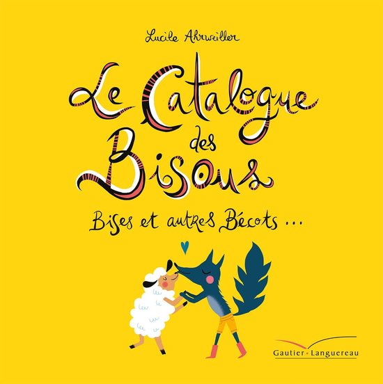 Le catalogue des bisous, bises et autres bécots - cover