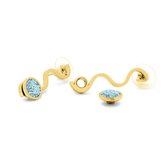 Melano Vivid You Owe Me oorbellen set - dames - goudkleurig