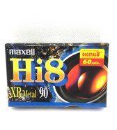 Maxell Hi8 XR Metal 90  / SP:90min LP:180min / Maxell Hi8 Videocassette