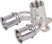 KeKelit Kelox UX KMU477 muurplaat u-model1/2x20 pers mes