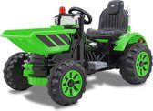 Kijana Elektrische Tractor - Met bakje - 12V Accu - Sterke Accu - Groen