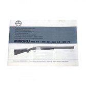 Miroku MK10 - MK38 - MK60 - MK70 Handleiding Superposé geweer