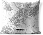 Buitenkussens - Tuin - Stadskaart Alkmaar - 40x40 cm