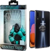 Hoesje met handige Ring Houder - Back Cover TPU Samsung A20S