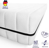 Matras - 180x200 - 7 zones - koudschuim - premium plus tijk - 15 cm - twijfelaar bed - Gemiddeld