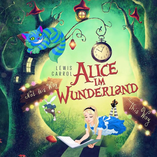 Alice im Wunderland von Lewis Carroll - cover