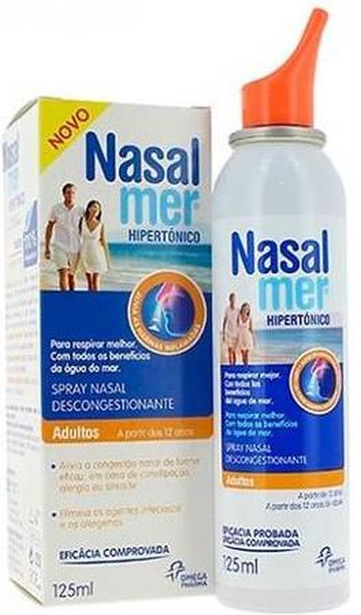 Nasalmer Nasalmer Hipertónico Spray Nasal Descongestionante Adultos 125 Ml