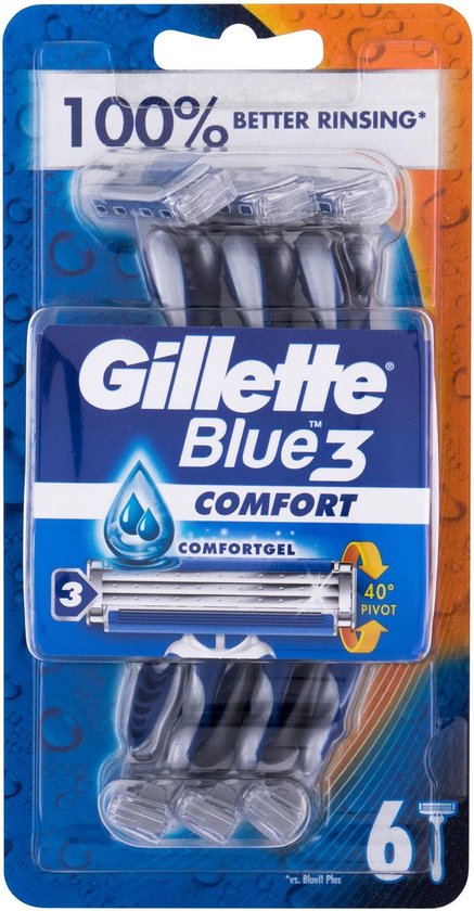 Gillette Blue 3 lames jetables 6 pcs. | bol.com