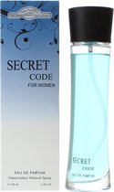 Designer French Collection Secret Code For Vrouwen Eau de Parfum 100ml