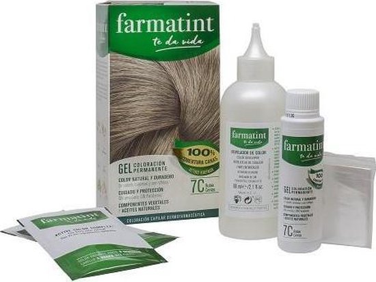 Farmatint Farmatint Gel Coloración Permanente #7c-rubio Ceniza 5 U | bol.com