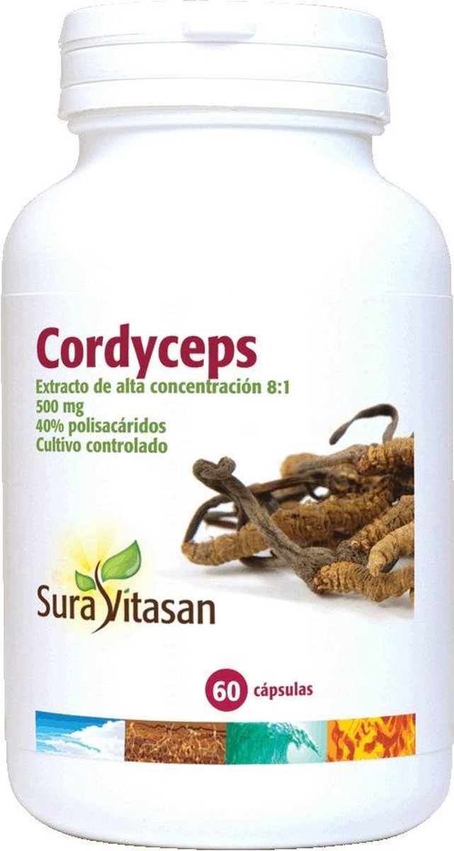 Sura Vitas Cordyceps 500 Mg 60 Vcaps