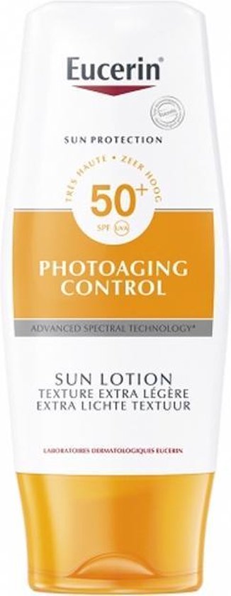 Eucerin Melk Sun Photoaging Control Sun Lotion Extra Lichte Textuur