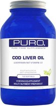 Puro Cod Liver Oil Softgels Levertraan/vitamine D 250capsules