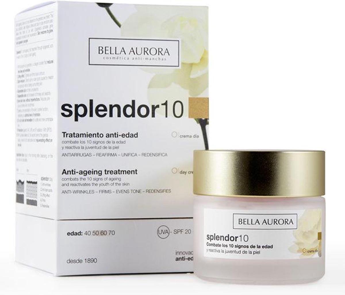 Goedkoopste Anti-Ageing Cream Splendor 10 Bella Aurora Spf 20 (50 ml