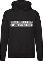 Jaag me niet op hoodie | jager | jagen | werk | collega | collega's | unisex | trui | sweater | hoodie | capuchon