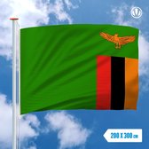 Vlag Zambia 200x300cm