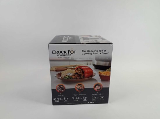 CrockPot Express Pot Pressure, Slow & Multi Cooker 5,6L