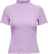 ONLY ONLEMMA S/S HIGHNECK TOP NOOS JRS Dames T-shirt - Maat XS