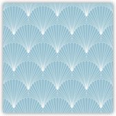 GALA Servetten - Coquille Bleue - 40x40cm - 25 Stuks