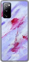 6F hoesje - geschikt voor Samsung Galaxy S20 FE - Transparant TPU Case - Abstract Pinks #ffffff