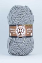 Merino wol - 2 bollen van 100 gram - grijs - kleurcode 0007 - Madame Tricote Paris