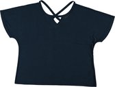 Geisha T-shirt T Shirt X Neck 12047 23 Navy Dames Maat - XS