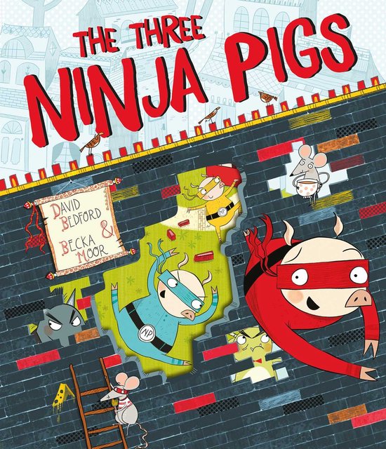 The Three Ninja Pigs - cover