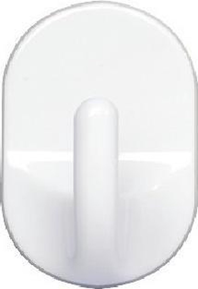 Wenko Plakhaken Klein Wit 3 Stuks