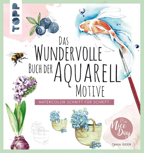 Das wundervolle Buch der Aquarell-Motive - cover