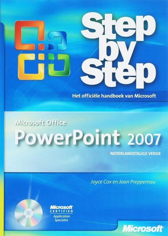 Cover van het boek 'Powerpoint 2007 Step by Step + CD-ROM' van J. Preppernau en J. Cox