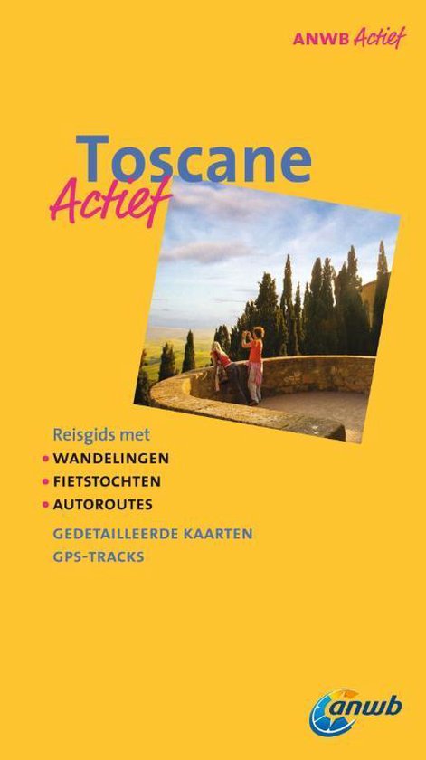 Cover van het boek 'Toscane actief' van Geert van Leeuwen