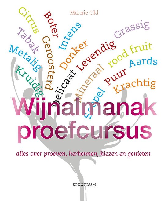 Cover van het boek 'Wijnalmanak proefcursus' van Marnie Old