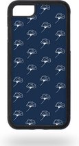 Blue botanical ornaments Telefoonhoesje - Apple iPhone 7 / 8 / SE2