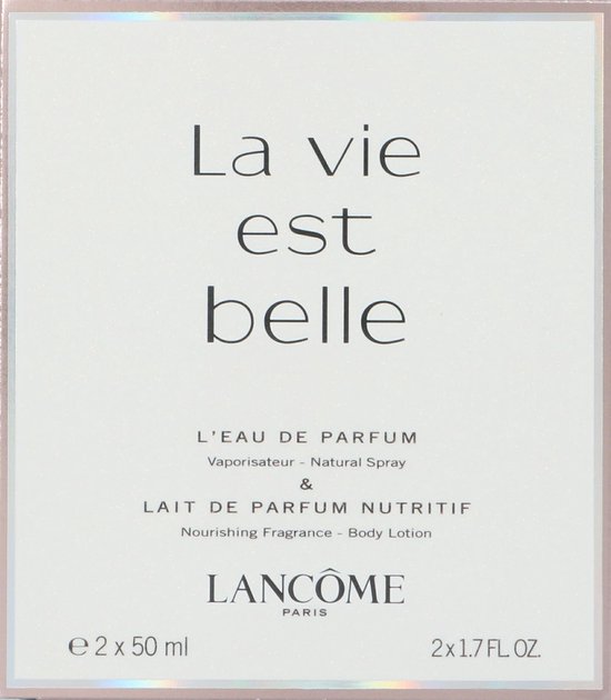 la vie est belle lait de parfum nutritif 50 ml
