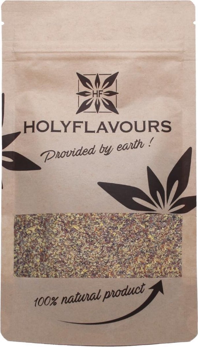 Goedkoopste Lijnzaad gemalen fijn - 100 gram - Holyflavours