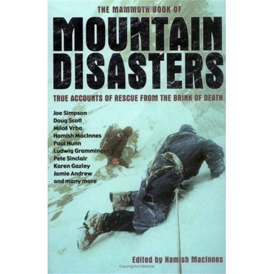 The Mammoth Book of Mountain Disasters - cover