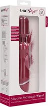 Silicone Massage Wand - Red - Massager & Wands - Shots Toys New