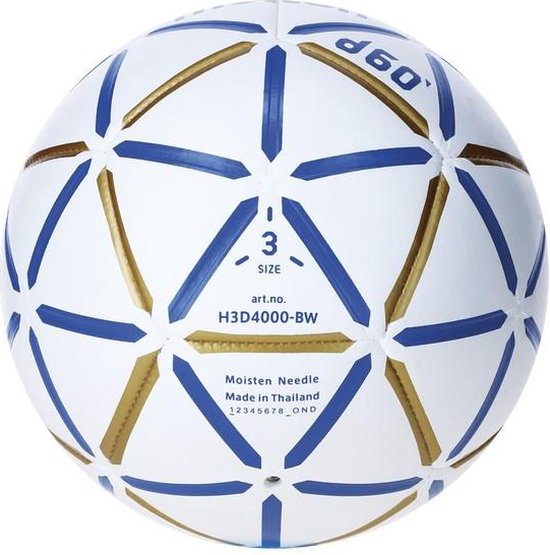 Ballon de handball Molten H3D4000- BW Simili cuir (Taille 3) | bol