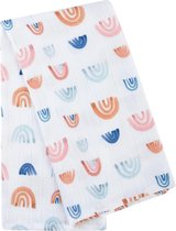 MyHummy® Bamboe Nappy - Regenboog - 46/46