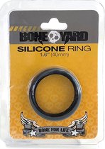 Silicone Ring - Black - 40mm - Cock Rings