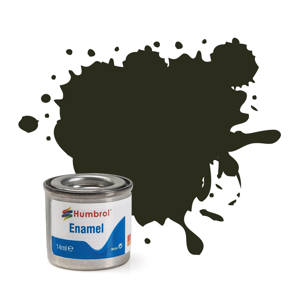 Humbrol Emailleverf Metallic - 14 ml - No. 53 Gunmetal
