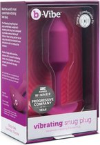 Vibrating Snug Plug 2 - Rose - Anal Vibrators