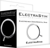 32mm Solid Metal Cock Ring - Electric Stim Device