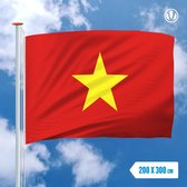 Vlag Vietnam 200x300cm