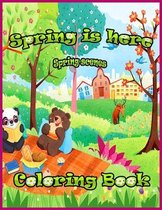 Spring is Here Coloring Book