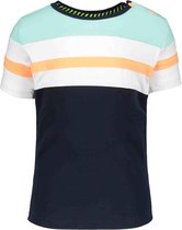 B.Nosy baby jongens t-shirt Color Block Oxford Blue