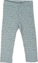 R Rebels | Katoenen baby legging | Groene bloemenprint | Maat 74