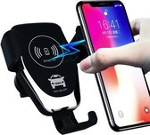 Telefoonhouders Auto Draadloos - USB Lader Auto - QI Draadloze Oplader