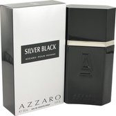 Azzaro Silver Black Eau De Toilette Spray 100 Ml For Men